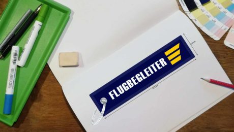 Druckvorlage in der Druckvorstufe - Layoutentwurf