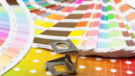 Individueller Einkaufswagenlöser Schlüsselanhänger Symbolbild Pantone Druck
